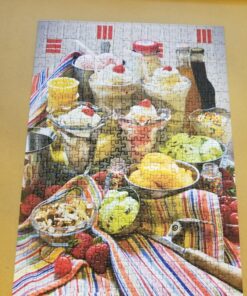 Ravensburger Just Desserts 500 Piece Jigsaw Puzzle for Adults – Every Piece is Unique, Softclick Technology Means Pieces Fit Together Perfectly 20 81umfibJd6L