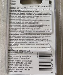Master Lock TSA Set Your Own Combination Luggage Lock, TSA Approved Lock for Backpacks, Bags and Luggage, Colors May Vary 40 81umwoR67wL