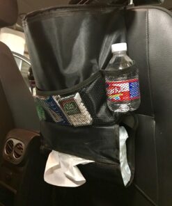 KAFEEK Car Seat Organizer/Auto Seat Back Organizer/Multi-Pocket Travel Insulated Drinks Holder Cooler/Storage Bag Cool Wrap Bottle Bag with Mesh Pockets(Heat-Preservation) 1-Pack 27 81uoAg0rYWL