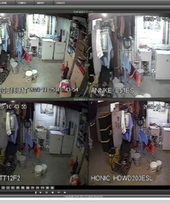 ANNKE 1080p Security Camera 4-in-1 CCTV Bullet Wired Cam, AHD/TVI/CVI/CVBS, Analog Surveillance Video Add–On Camera for Indoor/Outdoor Use, 100ft Clear Night Vision (Power Adapter Not Included) - E200 Black 49 81uoTBEjvGL