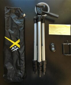 Acuvar 50" Smartphone/Camera Tripod Fits All Smartphones iPhone 12 Max, 11 Pro Max, 11 Pro, 11, Xs, Max, Xr, X 8, 8+, 7, 7 Plus, Android Note 10 (Universal Mount + Remote) Universal Mount + Remote 50 81uocUW vpL