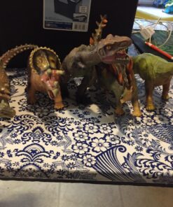 PREXTEX 5 PCS Jumbo Dinosaur Toys Figures Set - Realistic Toy Dinosaurs and Large Dinosaur Toy for Kids and Toddlers Dinosaur Set - Giant Dinosaur Toy 5 Pack - 11-14 Inch Assorted 36 81uowzx6dvL