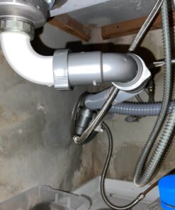 Snappy Trap 1 1/2" All-In-One-Drain Kit for Double Bowl Kitchen Sinks Original version 40 81utC4kq8YL