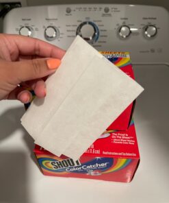 Shout Color Catcher Sheets for Laundry, Maintains Clothes Original Colors, 72 Count 72 Count (Pack of 1) 39 81utajfTyWL