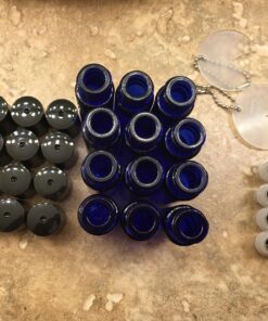 Cobalt Blue Glass Roller Bottles W/ Stainless Steel Balls For Essential Oils (12 Pack, 10ml Size) - Includes 12 Pipettes for Easy Transfer of Essential Oils 31 81utdLCt45L