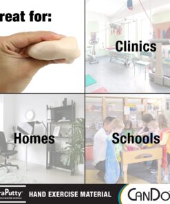 Alternative view of CanDo TheraPutty Standard Hand Exercise Putty For Rehabilitation, Exercises, Hand Therapy, Occupational Therapy, Hand Strengthening, Improve Motor Skills, Stress Relief XX-SOFT 5-pound
