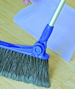 Camco Broom and Dustpan for RVs, Adjustable from 24 to 52 Inches (43623-A) Broom with Dust Pan 23 81uuEdNRTrL