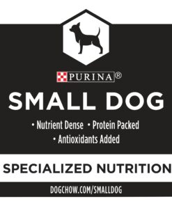 Purina Dog Chow Small Breed Dry Dog Food, Little Bites With Real Chicken & Beef - 8 lb. Bag 8 Pound (Pack of 1) 19 81uwvj8sBbL