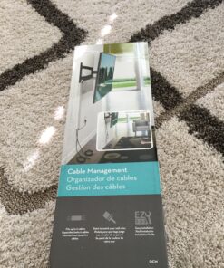 OmniMount OCM On-Wall Cable Management Covers, Paintable, Flat Design to Conceal up to 6 Cables, Set of Three, 3.25" x 18" Inches 41 81ux lkunaL