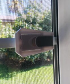 Sliding Door Lock for Child Safety - 2 Pack Grey/White White 45 81uycPZGEvL