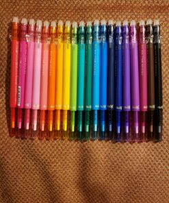 Pilot FriXion Ball Slim Retractable Erasable Gel Ink Pens, Extra Fine Point, 0.38 mm, 20 colors set 25 81uysMZDeUL