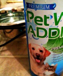 EBPP Advanced Pet Dental Care Water Additive - Premium Cat & Dog Dental Care and Dog Breath Freshener - No Brush Formula Tartar & Plaque Remover for Dogs Teeth 42 81uz1mVZL3L