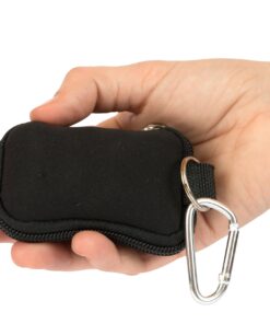 Essential Oil DIY Keychain Kit with (8) 2ml Drams, Coconut Oil, Ailment Card, Pipettes, Blank Cap Stickers - 3" Long (Black) 3 81uzFyLkN2L