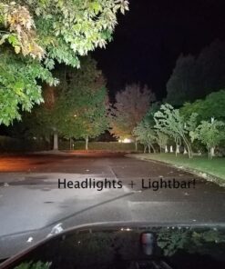 Senlips 50" 288W Spot&Flood Combo Light Bar Waterproof, 52 inch led Light bar, Led Off Road Jeeps Truck Bar Work Driving Lights Fog Lamp for Trucks ATV Vehicle Accessories 50 81uzs4 yCLL