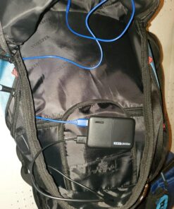 YOREPEK Travel Backpack, Extra Large 50L Laptop Backpacks for Men Women, Water Resistant College Student Bookbag Airline Approved Business Work Bag with USB Charging Port Fits 17 Inch Computer, Blue 65 81v 2Ud0PlL