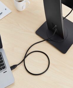 Amazon Basics DisplayPort to DisplayPort 1.2 Cable with 4K@60Hz, 2K@165Hz, 2K@144Hz Video Resolution - 3 Feet, for Personal Computer 1-Pack 17 81v2gYQkwCL