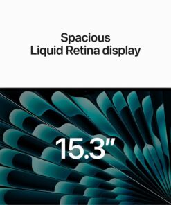Apple 2023 MacBook Air Laptop with M2 chip: 15.3-inch Liquid Retina Display, 8GB Unified Memory, 256GB SSD Storage, 1080p FaceTime HD Camera, Touch ID. Works with iPhone/iPad; Silver 8GB RAM Without AppleCare+ 11 81v3981DZ9L
