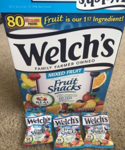 Welch's Pack of 80 Mixed Fruit 0.9 Ounce (Pack of 80) 22 81v3RWr6KHL