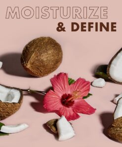 Shea Moisture Curly Hair Products, Coconut & Hibiscus Curl Enhancing Smoothie with Shea Butter, Sulfate Free, Paraben Free Hair Cream for Anti-Frizz, Moisture & Shine, Family Size, 16 Fl Oz 16 Ounce (Pack of 1) 22 81v3fvipBWL
