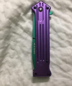 Purple and Green Joker Tac Force Fantasy Assisted Opening Folding Knife (Joker: Why so Serious) 39 81v4shX5oL