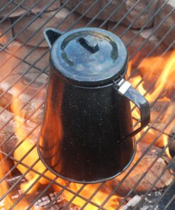 Granite Ware 3 Qt Coffee Boiler. Enameled Steel 12 cups capacity. Perfect for camping, Heat Coffee, Tea and Water directly on stove or fire. 41 81v6dTK4lxL