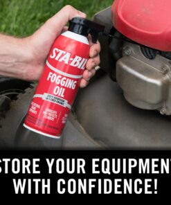 STA-BIL (22001) Fogging Oil - Stops Corrosion In Stored Engines - Lubricates And Protects Cylinders - Coats Internal Engine Components - For All 2 and 4 Cycle Engines, 12 oz. 12 av. oz. 19 81v7vRA7rkS