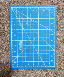 US Art Supply 9" x 12" Pink/Blue Professional Self Healing 5-Ply Double Sided Durable Non-Slip Cutting Mat Great for Scrapbooking, Quilting, Sewing and all Arts & Crafts Projects 1 33 81v9z h39LL