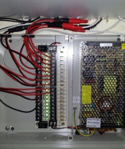 VideoSecu 18 Channel Port Output 12V DC Auto Reset CCTV PTC Fuse Distributed Power Supply Box for Security Cameras WK3 19 81vCEFnWHaL