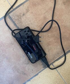 BESTEK Universal Travel Adapter 220V to 110V Voltage Converter with 6A 4-Port USB Charging and UK/AU/US/EU Worldwide Plug Adapter (Black) 02 black 25 81vDTnRo2gL