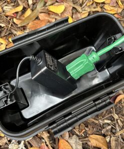 SockitBox – The Original Weatherproof Connection Box – Indoor & Outdoor Electrical Power Cord Enclosure for Timers, Extension Cables, Holiday Lights, Power Tools, Fountains & More – Size Small – Black 44 81vFfmKMQdL 2