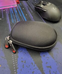 Hermitshell Hard Travel Case for Logitech MX Anywhere 3S Anywhere 3 / Logitech MX Anywhere 2S Anywhere 2 Compact Performance Mouse (Black) Black 27 81vG25XBvKL