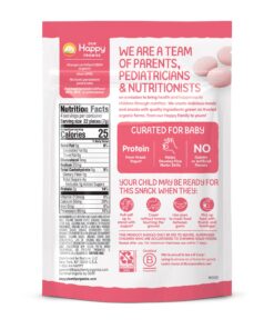 Alternative view of Happy Baby Organics Greek Yogis Freeze-Dried Greek Yogurt and Fruit Snacks Strawberry/Banana, 1 Ounce Bag (Packaging May Vary)