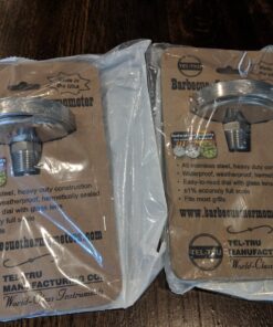 Tel-Tru BQ300 Barbecue Thermometer, 3 inch Black dial with Zones, 4 inch stem, 100/500 Degrees F 52 81vGeUuG1PL