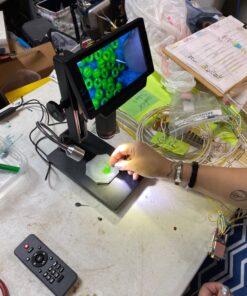 Andonstar 5 inch Screen 1080P Digital Microscope HDMI Microscope for Circuit Board Repair Soldering Tool ADSM302 63 81vH8DioTfL