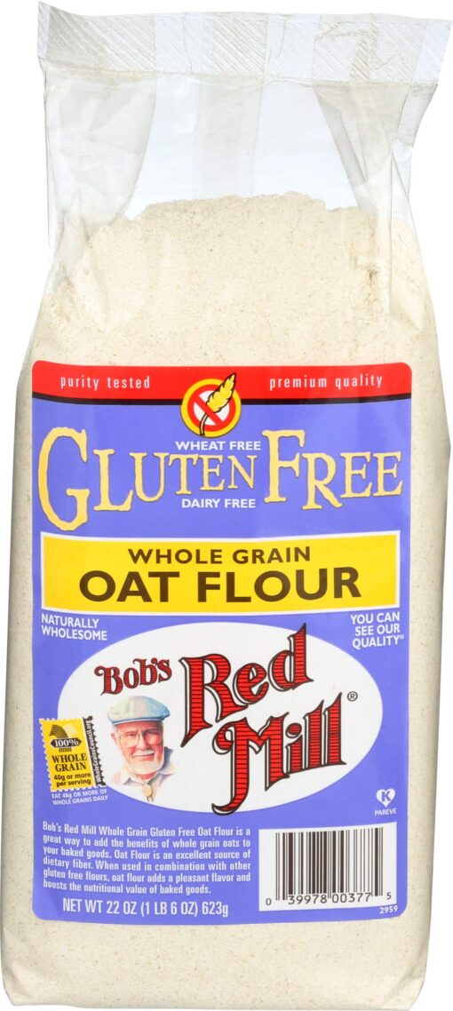 Bob's Red Mill Gluten Free Oat Flour, 22 Ounce