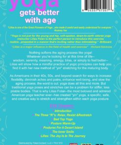 Alternative view of Lilias! Yoga Gets Better With Age For Seniors: Safe and Easy Way to Stretch and Strengthen, Add Flexibility, Increase Energy DVD 
                             
                            August 19, 2014