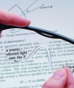 OPTX 20/20 Hydrotac Stick-on Bifocal Reading Glasses Clear 1.2 Millimeters 2 x 17 81vHxyLBUSL