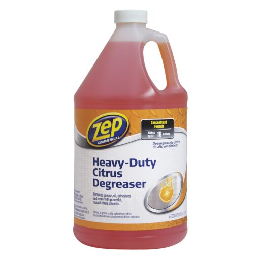 Zep Heavy-Duty Citrus Degreaser Refill - 128 Oz (1-Pack) ZUCIT128 - Professional Strength Cleaner and Degreaser