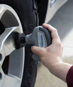 Dremel PC10-01 Versa Cleaning Tool- Grout Brush- Bathroom Shower Scrub- Kitchen and Bathtub Cleaner- Power Scrubber for Tile, Pans, Stoves, Tubs, Sinks Auto, and Grills- 34 81vIebrAPL