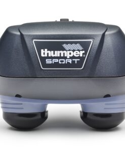 Thumper Sport Percussive Massager - Deep Tissue Home use Massager for Muscles, Back, Shoulders, Legs, arms. Portable percussive Therapy Action Electric Handheld Massager with Long Handle 1 Count (Pack of 1) 9 81vL8zjwT1L