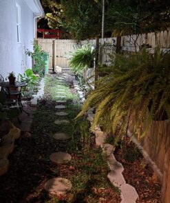 Luposwiten Solar Lights Outdoor Waterproof 100 LED Solar Powered Outdoor Lights, Motion Sensor Outdoor Lights for Front Door, Yard, Garage, Garden, Patio, Deck (4 Pack) 44 81vLGEeQjBL