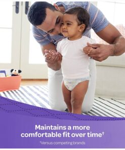 HUGGIES LITTLE MOVERS Active Baby Diapers, Size 4 (fits 22-37 lb.), 152 Ct, ECONOMY PLUS (Packaging May Vary) 32 81vLIzVDgVL