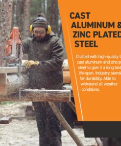 Granberg Chainsaw Sharpener, G106B - Easy File-N-Joint Bar Mounted Guide System - Best Chain Saw Blade Teeth Grinder Sharpening Tool Set - Portable Filing Hand Attachment Sharpen File Accessories Kit Chain Saw Sharpener 25 81vM6ui3PXL