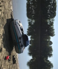 INTEX 68376EP Mariner 4 Inflatable Boat Set: Includes Deluxe 54in Aluminum Oars and High-Output-Pump – SuperTough PVC – Inflatable Thwart Seats – 4-Person – 1100lb Weight Capacity 53 81vMIrLvOL