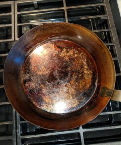 de Buyer MINERAL B Carbon Steel Fry Pan - 12.5” - Ideal for Searing, Sauteing & Reheating - Naturally Nonstick - Made in France 12.5" 41 81vNv34TlvL