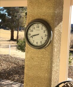 La Crosse Technology WT-3181PL-INT 18 inch Atomic Outdoor Clock with Temperature & Humidity 18" Standard Packaging 29 81vPrj6fPdL