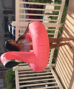 GoFloats Flamingo Pool Float Party Tube - Inflatable Rafts, Adults & Kids 42 81vS Y6suBL