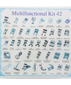 Professional Domestic 42 PCS Sewing Machine Sewing Foot Presser Foot Set with Manual for Brother, Singer, Babylock, Janome, Elna, Toyota, New Home, Simplicity and Kenmore Low Shank Sewing Machines 20 81vS3Kdl1WL