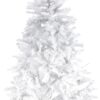 Perfect Holiday Christmas Tree, 6-Feet, PVC Crystal White