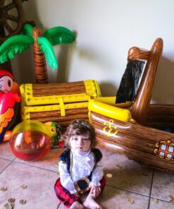 Inflatable Palm Tree, 34-Inch - Multicolor (Pack of 1) Inflatable Palm Tree II 19 81vStuAfoEL